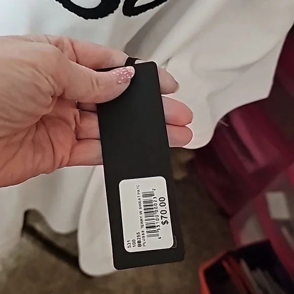 3x bebe sport short sleeved sweatshirt NWT